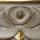 LAP1-Antique Ivory Lacquered with Gold